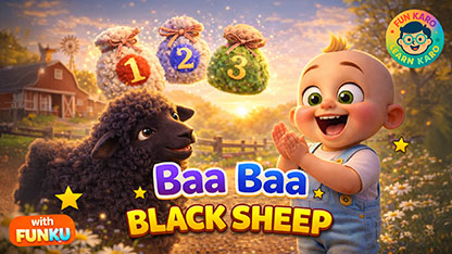 Baa Baa Black Sheep🐑🎶 | Fun Sing-Along for Kids & Toddlers