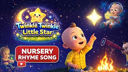 Twinkle Twinkle Little Star | Nursery Rhymes for Kids |